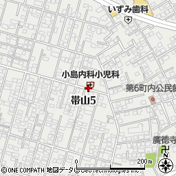 小島内科小児科医院周辺の地図