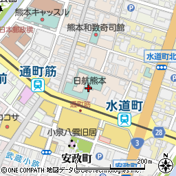 ホテル日航熊本 熊本市 ホテル の電話番号 住所 地図 マピオン電話帳