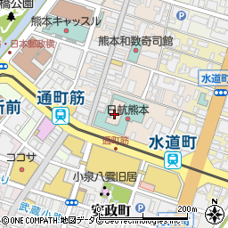 株式会社鶴屋百貨店Ｎｅｗ−Ｓ　事務所周辺の地図