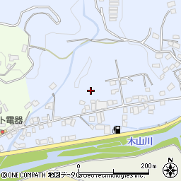 熊本県上益城郡益城町田原555周辺の地図