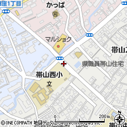 上保田窪周辺の地図