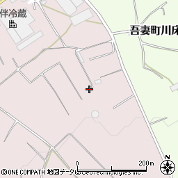 長崎県雲仙市吾妻町栗林名1278周辺の地図