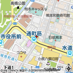 ＴＡＴｂｙＢ‐ＺＯＮＥ　熊本店周辺の地図