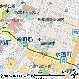 同仁堂　本部周辺の地図