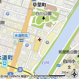 日新火災海上保険株式会社熊本サービス支店周辺の地図
