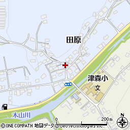 熊本県上益城郡益城町田原343-2周辺の地図
