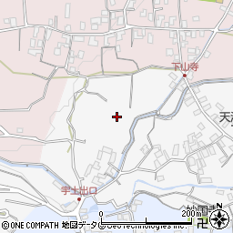 長崎県島原市中尾町周辺の地図