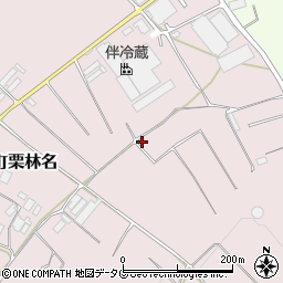 長崎県雲仙市吾妻町栗林名1275周辺の地図