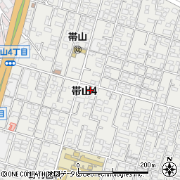 アバンティ帯山周辺の地図