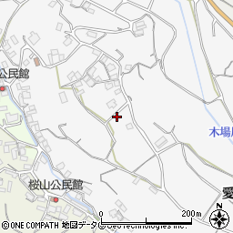 長崎県雲仙市愛野町田端周辺の地図
