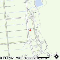 長崎県諫早市森山町上井牟田1722周辺の地図
