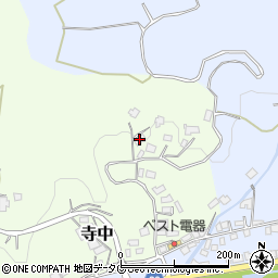 熊本県上益城郡益城町寺中853周辺の地図
