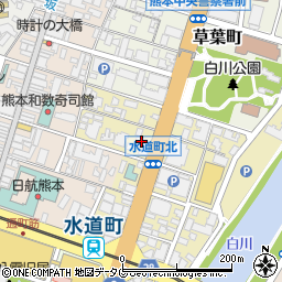 日本ＥＲＩ株式会社　熊本支店周辺の地図