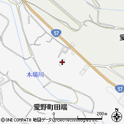 長崎県雲仙市愛野町田端2412-1周辺の地図
