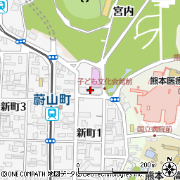 熊本ＹＭＣＡ就労支援事業所ウェルビー周辺の地図