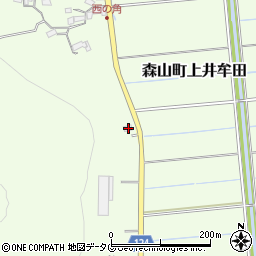 長崎県諫早市森山町上井牟田786周辺の地図