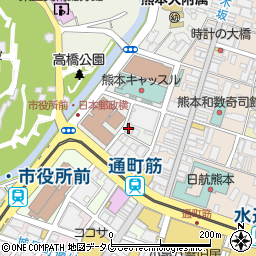 逓信協会九州地方本部周辺の地図