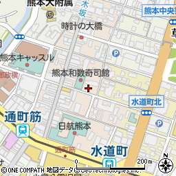 蚕糸会館駐車場周辺の地図