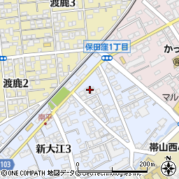 堀江内科医院周辺の地図
