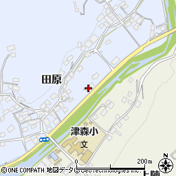 熊本県上益城郡益城町田原230周辺の地図