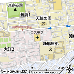 株式会社コスモス薬品　ディスカウントドラッグコスモス大江店周辺の地図