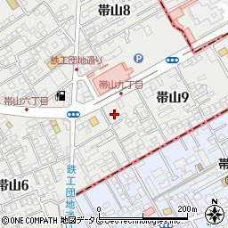 黒田藩日赤病院前店周辺の地図