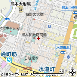 熊本県蚕糸振興協力会（一般社団法人）周辺の地図