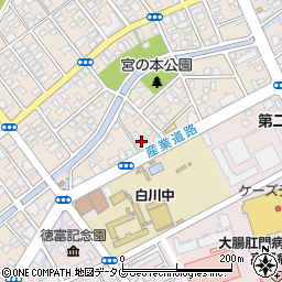 明光義塾　新屋敷第２教室周辺の地図