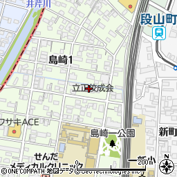 立正佼成会熊本教会周辺の地図