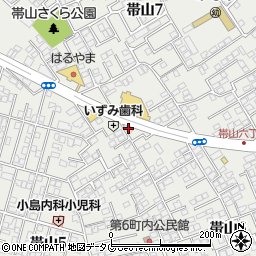 おるげんと帯山店周辺の地図