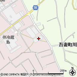 長崎県雲仙市吾妻町栗林名1265-12周辺の地図