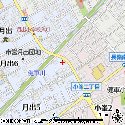株式会社マエムラ　熊本支店周辺の地図