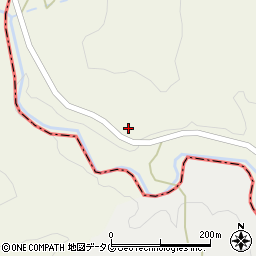 熊本県阿蘇郡高森町矢津田4444-2周辺の地図