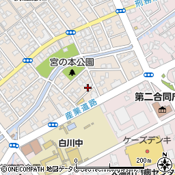 あいざわ調査室周辺の地図