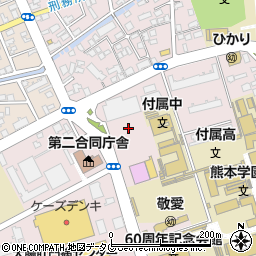 スポーツクラブ＆スパルネサンス　熊本学園大通周辺の地図