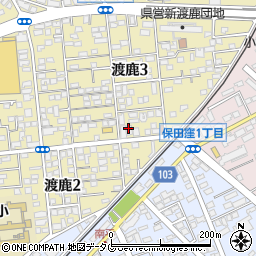 熊本県土地家屋調査士会周辺の地図