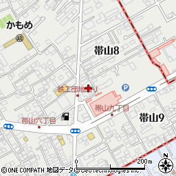 スカイコーポ周辺の地図