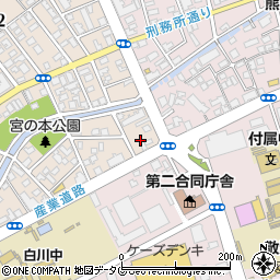 岡本右近歯科医院周辺の地図