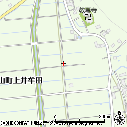 長崎県諫早市森山町上井牟田周辺の地図