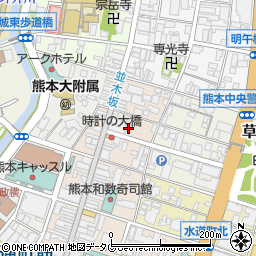 フォルムアイ熊本店周辺の地図