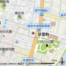 株式会社槌屋　熊本営業所周辺の地図