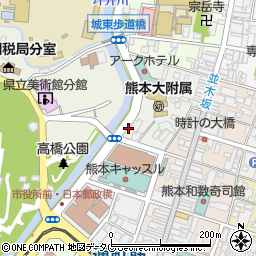 千葉城橋 熊本市 橋 トンネル の住所 地図 マピオン電話帳