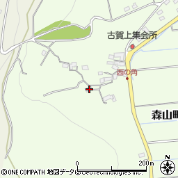 長崎県諫早市森山町上井牟田761周辺の地図