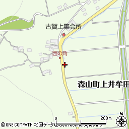 長崎県諫早市森山町上井牟田775周辺の地図