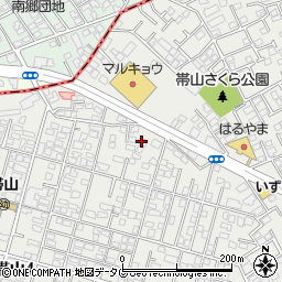 イエ・ステーション　熊本東店周辺の地図