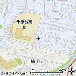 島崎キャッスルハイツ周辺の地図