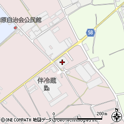 長崎県雲仙市吾妻町栗林名1265-5周辺の地図