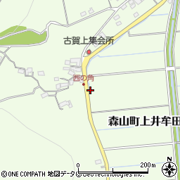 長崎県諫早市森山町上井牟田773-2周辺の地図