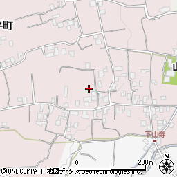 長崎県島原市山寺町887周辺の地図