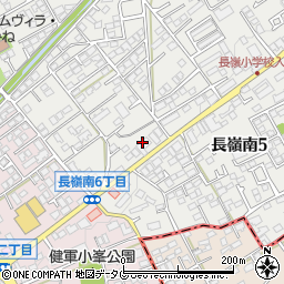 株式会社乾　熊本営業所周辺の地図